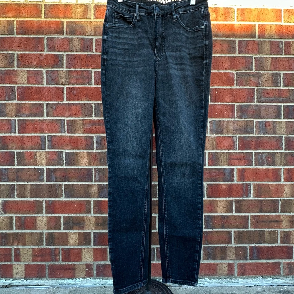 Judy Blue Skinny Jeans Black Denim Pants Hi-Waist Stretch Slimming